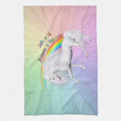 陽性を通して進む キッチンタオル (縦)