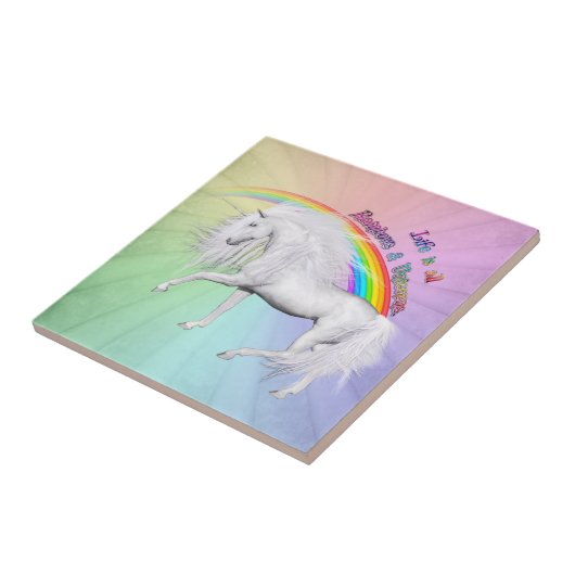 陽性を通して進む タイル (側面)