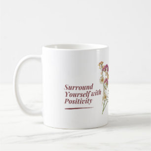 陽性フローラMugで自分自身を囲む コーヒーマグカップ