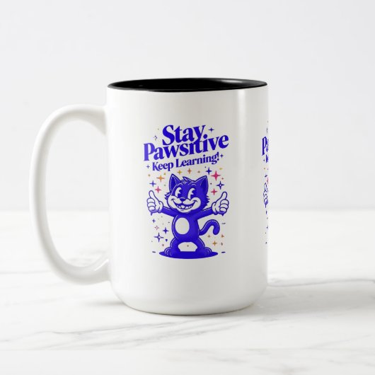 陽性マグカップ ツートーンマグカップ (左)