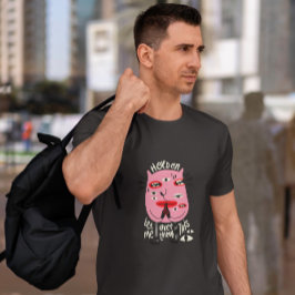 陽性抽象芸術生物 Tシャツ