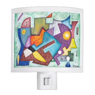 陽極酸化されたアナグラム夜ライト