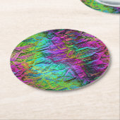 陽極酸化チタン： ラウンドペーパーコースター (アングル)