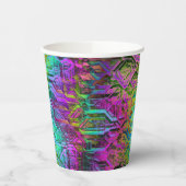 陽極酸化チタン： 紙コップ (左)