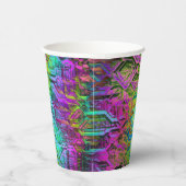 陽極酸化チタン： 紙コップ (右)