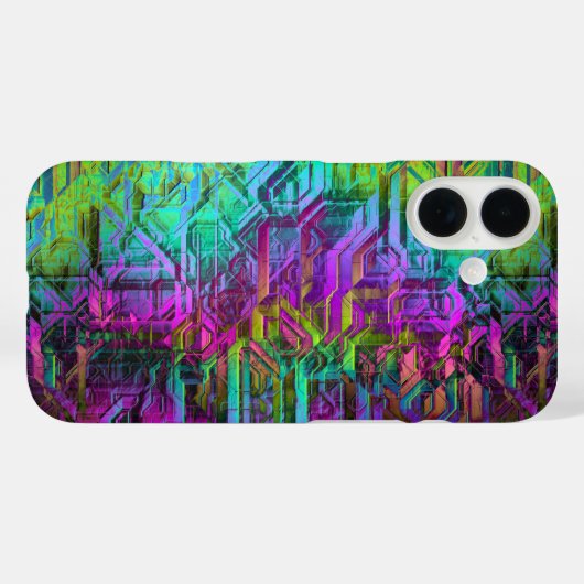 陽極酸化チタン： Case-Mate iPhoneケース (裏面 (横))