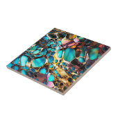 陽極酸化メタルアートタイル タイル (側面)