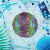 陽極酸化レインボーチタン回路： ペーパープレート (パーティー)