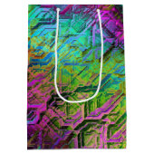 陽極酸化レインボーチタン回路： ミディアムペーパーバッグ (裏面)