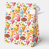 陽気でおもしろいかわいいスイーツ フェイバーボックス (裏面)