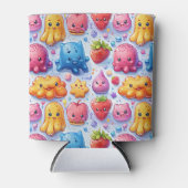 陽気でおもしろいかわいいスイーツ 缶クーラー (正面)