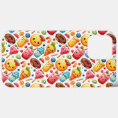 陽気でおもしろいかわいいスイーツ Case-Mate iPhoneケース (裏面 (横))