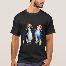 陽気でお招きするクリスマスのイラスト Tシャツ