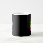 陽気でカフェインたっぷり クリスマスツリー コケットボウ コーヒーマグカップ (中央)