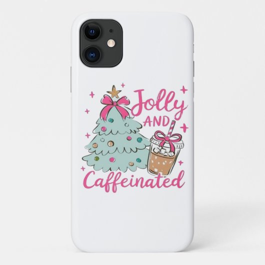 陽気でカフェインに満ちた Case-Mate iPhoneケース (裏面)
