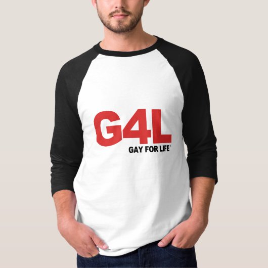 陽気で写実的なティー-ゲイ4の生命 Tシャツ (正面)