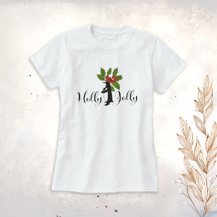 陽気で可愛いペンギンのクリスマス Tシャツ