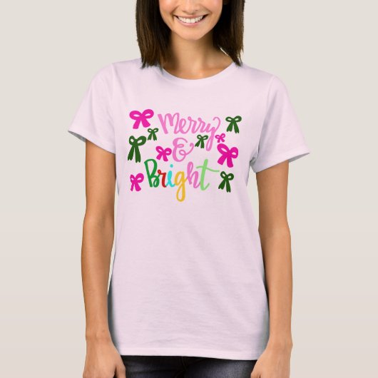 陽気で輝かしい Tシャツ (正面)
