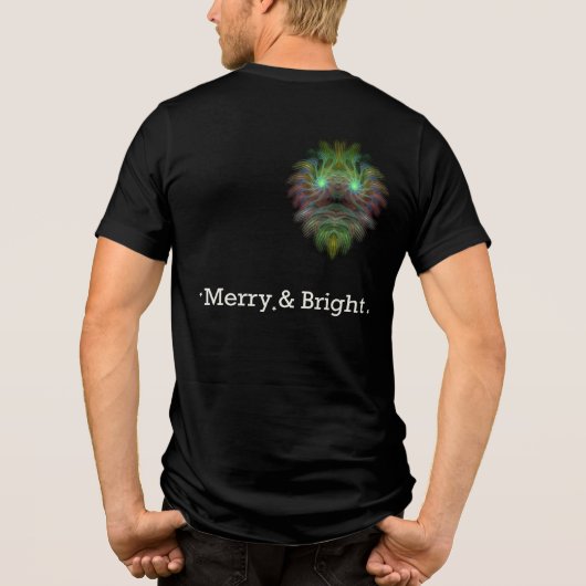 陽気で輝く トライブレンドＴシャツ (裏面)