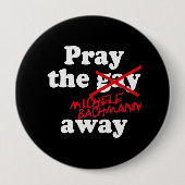 陽気で遠くになミケーレBACHMANNを祈って下さい- 缶バッジ (正面)