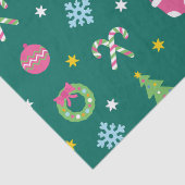 陽気で陽気なクリスマスパターン 薄葉紙 (詳細)