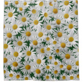 陽気で、明るいデイジー シャワーカーテン (正面)