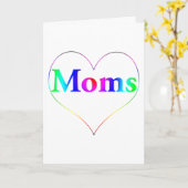 陽気なお母さん、母の日カード カード (黄色い花)