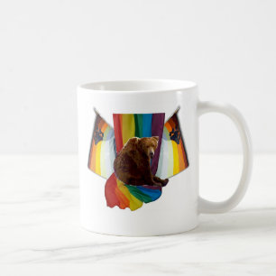 陽気なくまのプライドのマグ コーヒーマグカップ