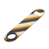 陽気なくまのプライドの旗 スピード栓抜き (正面アングル)