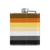 陽気なくまのプライドの旗 フラスク (裏面)