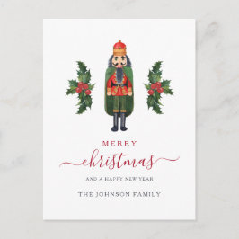 陽気なくるみ割り人形 メリークリスマス シーズンポストカード