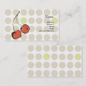 陽気なさくらんぼの名刺 名刺 (正面/裏面)