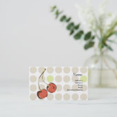 陽気なさくらんぼの名刺 名刺 (スタンド正面)