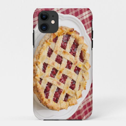 陽気なさくらんぼパイ電話箱 Case-Mate iPhoneケース (裏面)