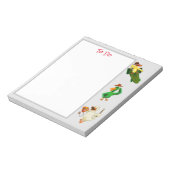 陽気なアヒルのメモ帳 ノートパッド (回転)