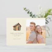 陽気なアースな rustic フォト セーブザデート (スタンド正面)