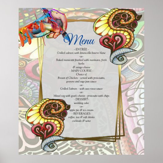 陽気なアーティストパーティードードル創造 ポスター (正面)