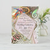 陽気なアーティストパーティードードル創造 招待状 (スタンド正面)