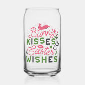 陽気なイースタータイポグラフィ – バニーキス ガラス缶 (裏面)