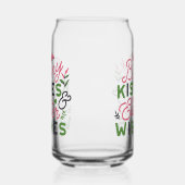 陽気なイースタータイポグラフィ – バニーキス ガラス缶 (左)