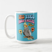 陽気なオウム コーヒーマグカップ (左)