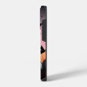 陽気なオバケ - 年中楽しめるスプーキーなデザイン iPhoneケース (左側面)