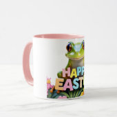 陽気なカエルフローラハッピーイースター マグカップ (正面左)