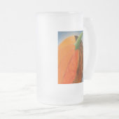 陽気なカボチャ フロストグラスビールジョッキ (正面右)