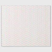 陽気なカラフルバルーンの誕生日 ラッピングペーパー (フラット)