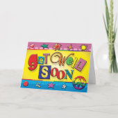 陽気なカード-すぐに01をよく得て下さい カード (正面)