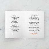 陽気なカード-私を許して下さい カード (内部)