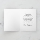 陽気なカード- Bdayの息子01 カード (内部)