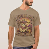 陽気なガールフレンド!おしゃれなウエスタンな Tシャツ (正面)
