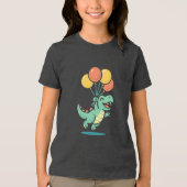 陽気なキャラクター トライブレンドTシャツ (正面)